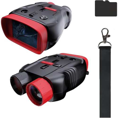 Kids Night Vision Goggles in black with strap