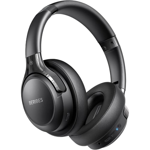 BERIBES Bluetooth Headphones full view