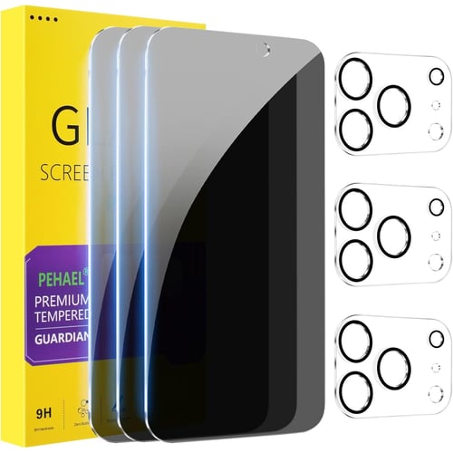 Full PEHAEL kit contents with camera lens protectors