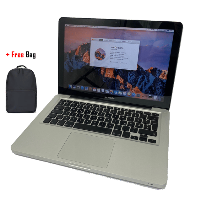 Apple MacBook Pro 13 Laptop Intel Core i5 1.4GHz 8GB RAM 256GB SSD Silver - MXK62LL/A - product photo 5 of 5