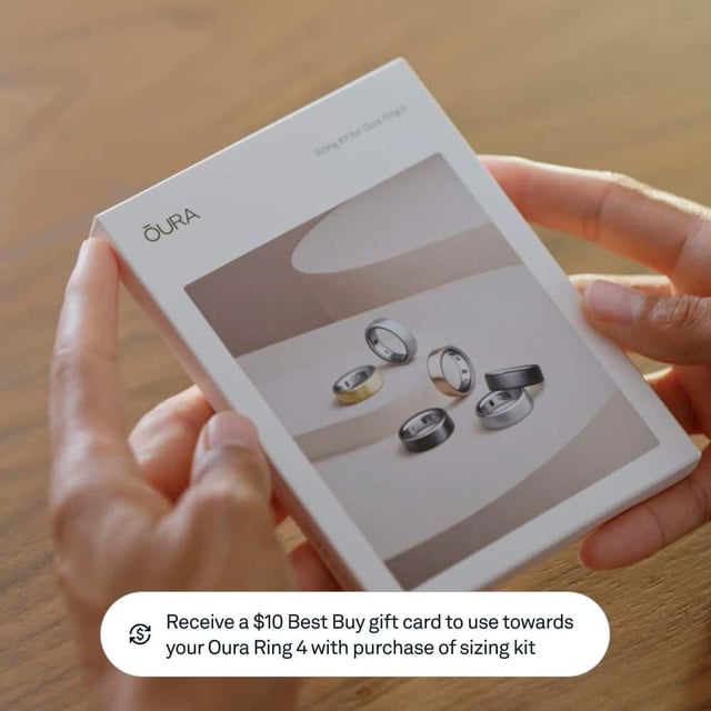 Oura Ring 4 Sizing Kit - Size Before You Buy The Oura Ring 4 - Unique Sizing, Not Standard US Ring Sizes - Receive Credit for Purchase - product photo 2 of 5