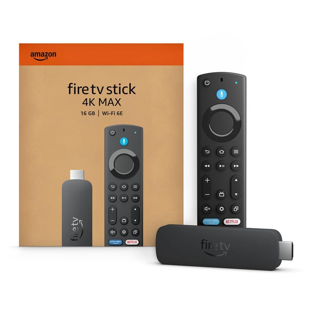 Amazon Fire TV Stick 4K Max streaming device, with AI-powered Fire TV Search, supports Wi-Fi 6E, free & live TV without cable or satellite - product photo 4 of 5