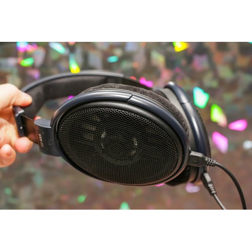 Sennheiser HD6XX earcup detail