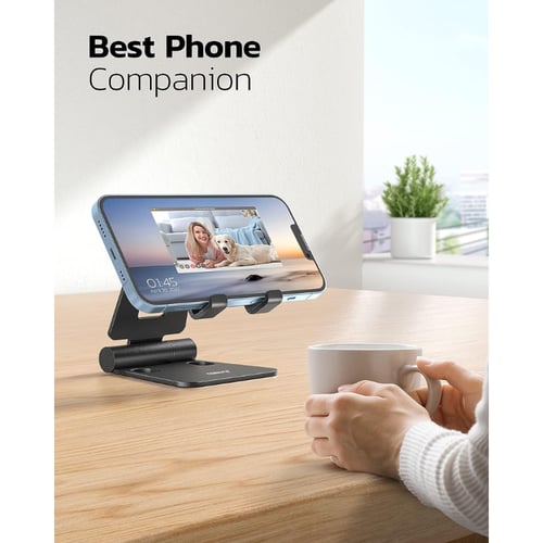 Nulaxy phone stand folded compact for travel