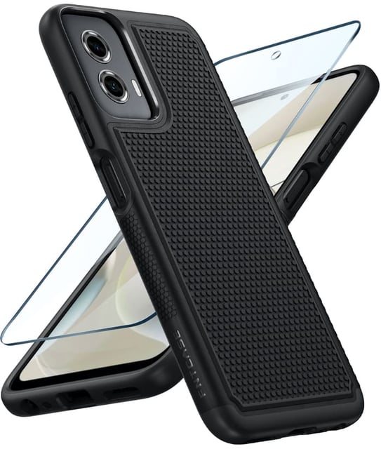 FNTCASE for Motorola Moto G-Power-5G-2026 Case: for Moto G Power 2025 Case Clear Slim Anti Yellowing Cell Phone Cover - Rugged Shockproof Protective Bumper Transparent Cases(Clear) - product photo 2 of 5