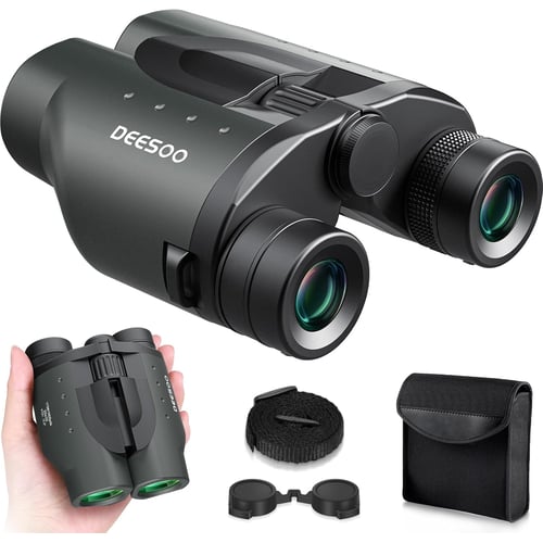 DEESOO 25x32 compact binoculars front view