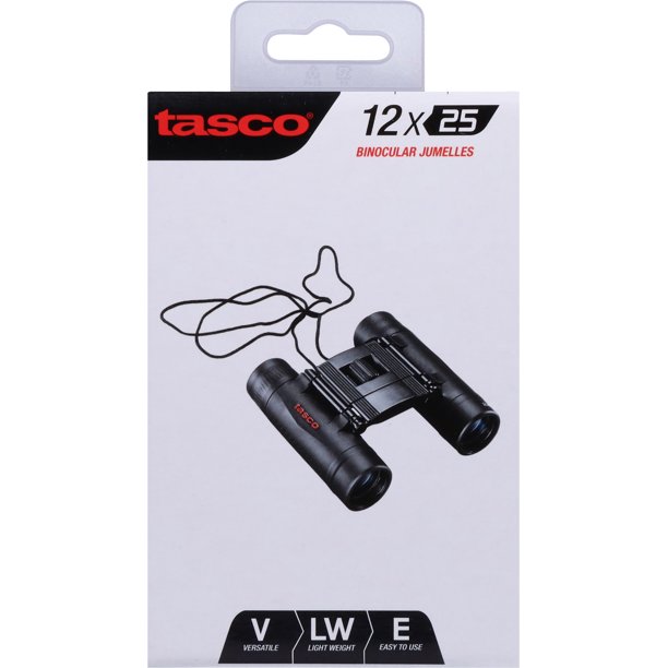Tasco ES10X42 Essentials Binoculars, 10x42mm, Roof Prism Mc, Black - product photo 4 of 5