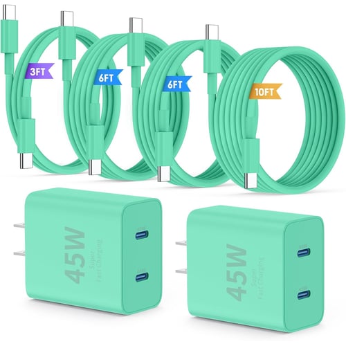 QZIIW USB-C charger block ports and design detail