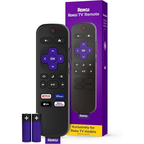 Roku TV Official Replacement Remote front view