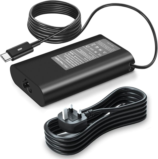 WZXHU Slim 65W USB C Laptop Charger Compatible with HP Spectre x360, Envy, Elitebook x360, Omnibook, Pavilion, Chromebook, Elite x2 Travel Type C Power Cord Ac Adapter - product photo 4 of 5