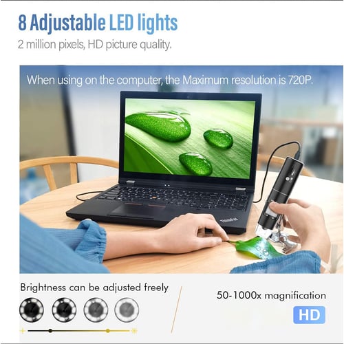 Skybasic microscope compatible with multiple devices