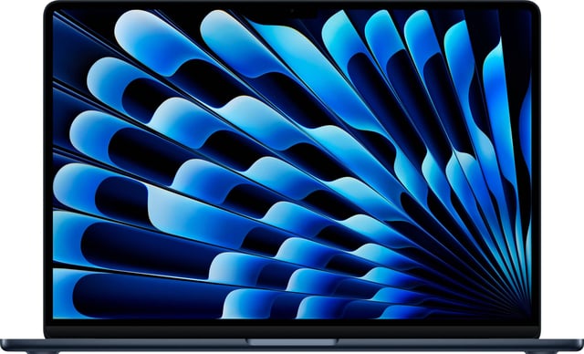 Apple 2026 MacBook Air 15-inch Laptop with M5 chip: Built for AI, 15.3-inch Liquid Retina Display, 16GB Unified Memory, 512GB SSD, 12MP Center Stage Camera, Touch ID, Wi-Fi 7; Midnight - product photo 3 of 5