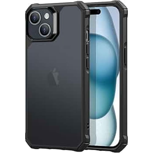 ESR Air Armor case on iPhone 12 showing slim profile