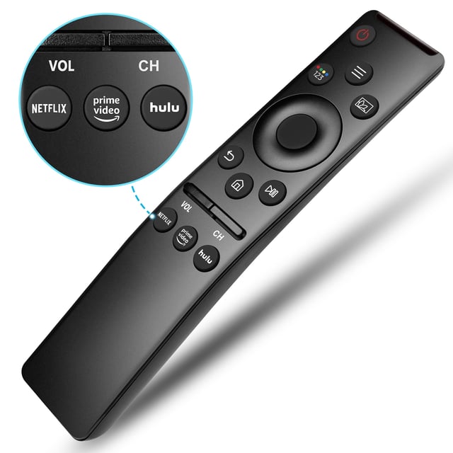 Rechargeable Voice Remote for Samsung-TV-Remote-Control-Replacement Compatible with Samsung Smart Frame Curved QLED TVs - product photo 5 of 5