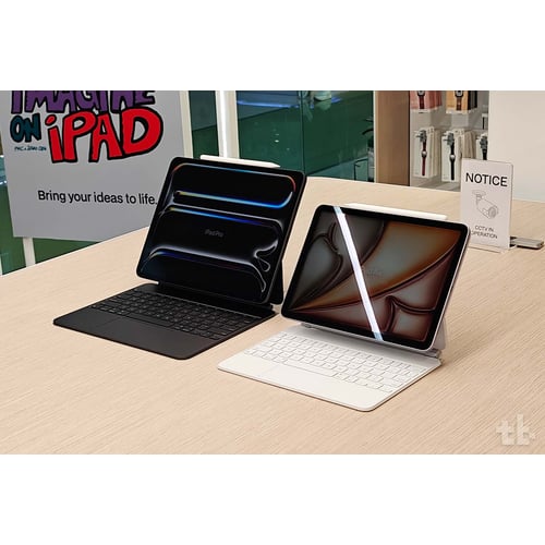 iPad Air M2 and iPad Pro M4 side by side comparison