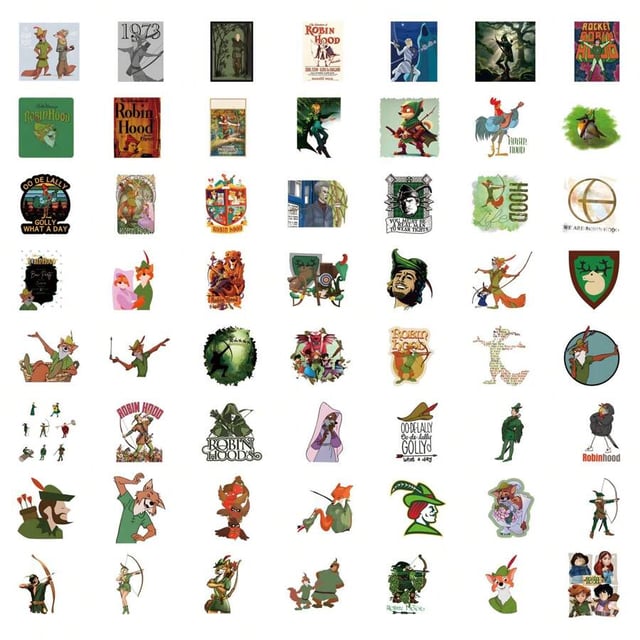 55PCS Hamiltons Merch Stickers, Cute Cartoon Aesthetic Vinyl Musicals Gifts Waterproof Decals for Laptop Bumper Skateboard Water Bottles Phone - product photo 2 of 5