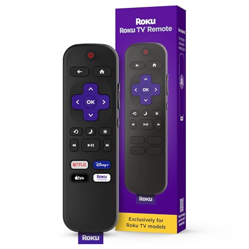 Roku replacement remote button layout close-up