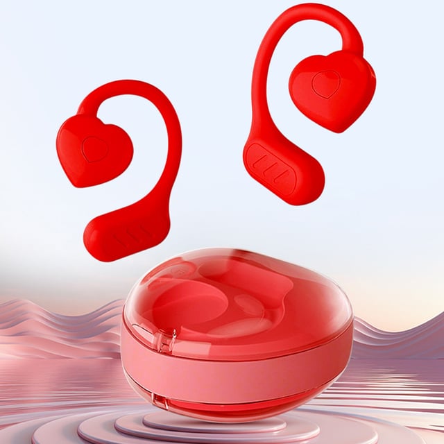 Wireless Earbuds 75hrs Bluetooth 5.4 Headphone Sport, 2026 Bluetooth Earbuds Stereo Deep Bass Over Ear Bud with Earhooks, ENC Noise Cancelling Mic, IPX7 Waterproof Earphone for Gym/Running/Workout - product photo 3 of 5