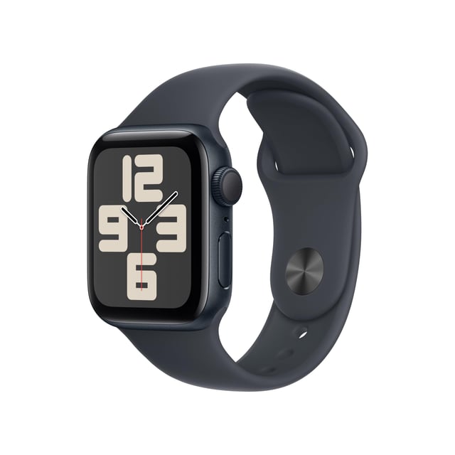 Apple Watch SE 3 [GPS 40mm] Smartwatch with Midnight Aluminium Case with Midnight Sport Band - S/M. Fitness and Sleep Trackers, Heart Rate Monitor with AppleCare+ (2 Years) - product photo 4 of 5