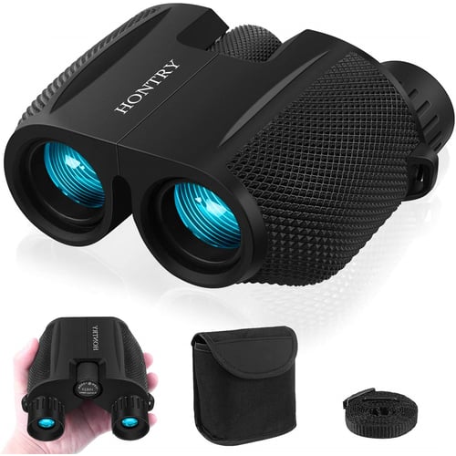 Hontry 10x25 Compact Binoculars full view