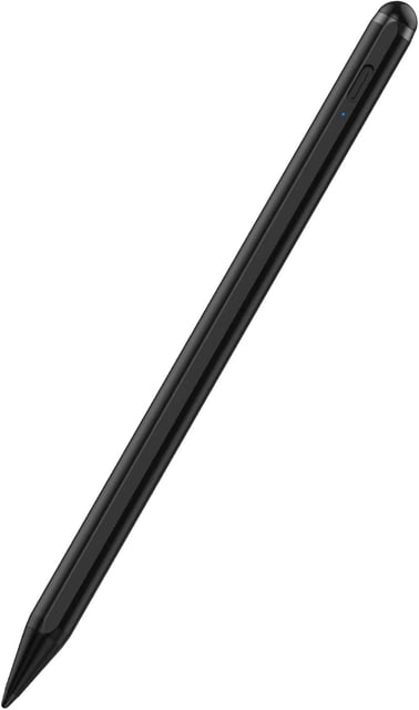 Stylus Pen 2X Fast Charge Active Pencil Compatible with 2018-2025 Apple iPad Pro 11"/12.9"/M4, iPad Air 3/4/5/M2/M3, iPad 6-11, iPad mini 5/6 Gen-Black - product photo 2 of 5