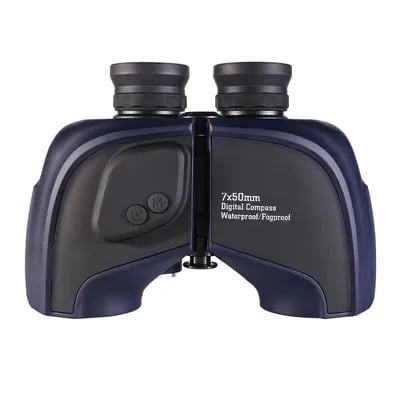 Amazon Basics 7x50 High Power Binoculars, Wide Field of View, FMC Optics, Tripod Compatible, Black, 1-Pack - product photo 3 of 5