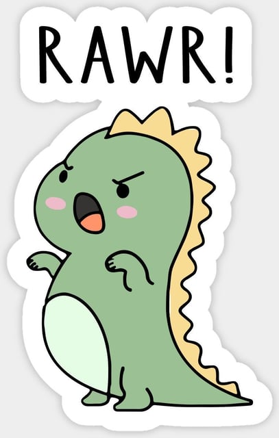 KumCinm 100PCS Cartoon Dinosaur Stickers - Waterproof Cute Dino Decals for Kids Toddlers Boys Girls Teens | Perfect for Teaching Rewards, Dino Party Favors & Holiday Stocking Stuffers - product photo 2 of 5