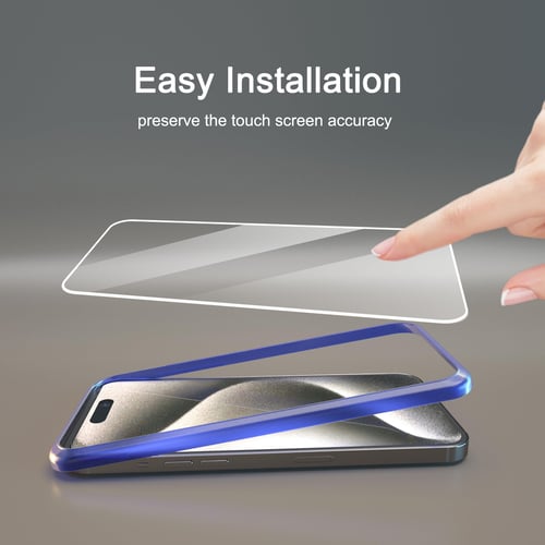 Installation kit included with Ferilinso screen protector