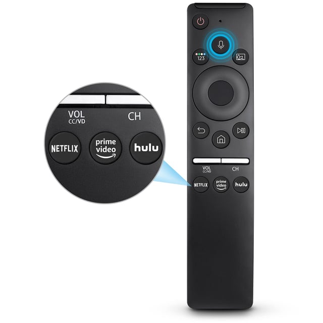 【2 Pack】 Voice Remote Replacement for Samsung-TV-Remote-Control, Compatible with All Samsung Frame Neo QLED UHD 4K 8K Series Smart TVs with Voice Control and 2-Year Warranty - product photo 2 of 5