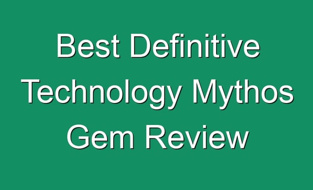 Definitive Technology Mythos Gem - product photo 5 of 5