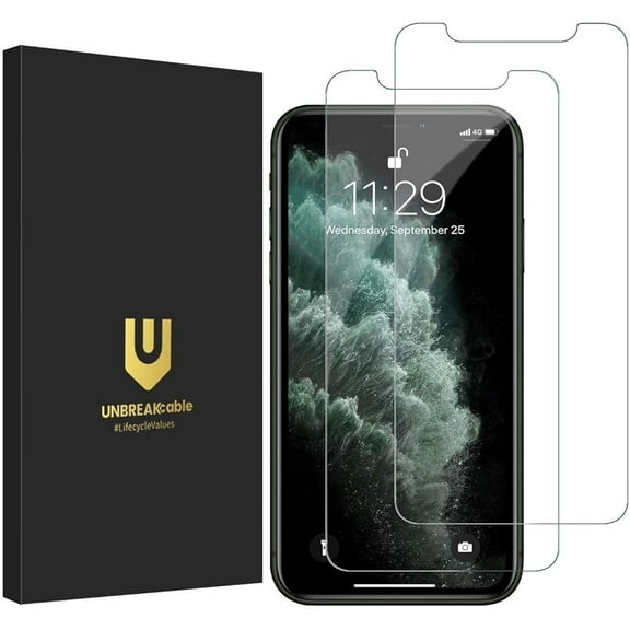 UNBREAKcable Shatterproof Tempered Glass Screen Protector for iPhone SE 2022/SE 2020, iPhone 8/7 [3-Pack] [99.99% HD Clear] [Easy Installation Frame] [9H Hardness][Bubble Free] for Apple 4.7'' - product photo 2 of 5