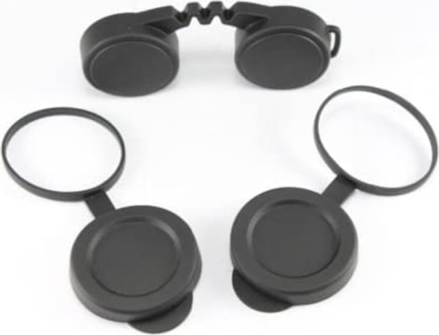 10x42 Rubber Lens Caps for Binoculars + Rainguard,Objective Optics Protection Covers