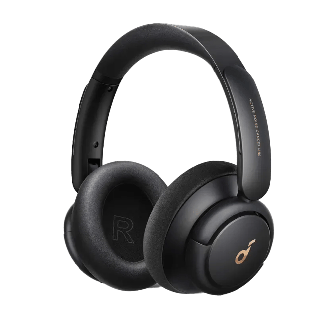 Soundcore Q30 by Anker, Hybrid Active Noise Cancelling Headphones, Multiple Modes, Hi-Res Audio, Custom EQ via App, 50H Playtime, Comfortable Fit, Bluetooth, Multipoint Connection - product photo 2 of 5