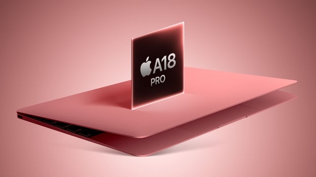 Apple 2026 MacBook Neo 13-inch Laptop with A18 Pro chip: Built for AI and Apple Intelligence, Liquid Retina Display, 8GB Unified Memory, 512GB SSD Storage, 1080p FaceTime HD Camera, Touch ID; Blush - product photo 4 of 5