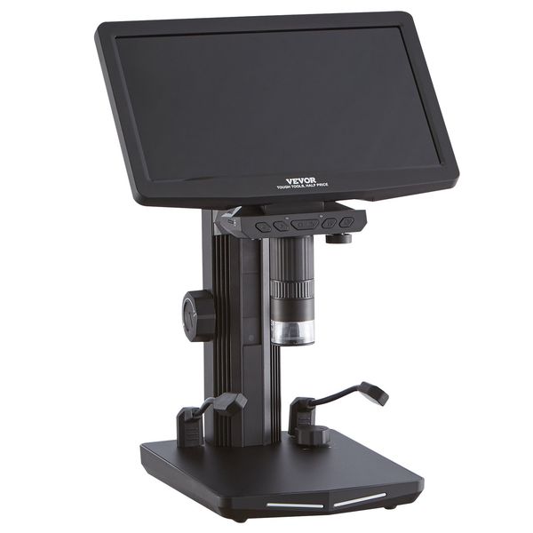 Hayve DM13 10.1 Inch LCD Digital Microscope, 16MP 2000X HD IPS Soldering Microscopes for Adults, Electronics Repair, Coin Microscope Magnifier for Error Coins with Screen, 10 LED Lights, 32GB - product photo 2 of 5