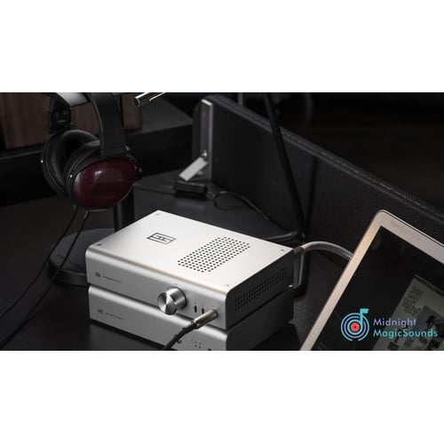 Schiit Asgard 3 review setup on desk