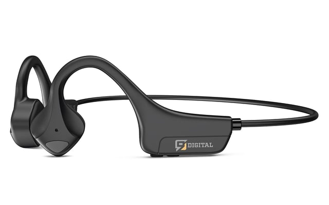 Soynoen Bone Conduction Headphones, Bluetooth 6.0 Wireless Open Ear Headphones with Mic, IP56 Waterproof Running Headphones, 10-Hour Playtime for Cycling, Hiking, Running and Workout - product photo 3 of 5