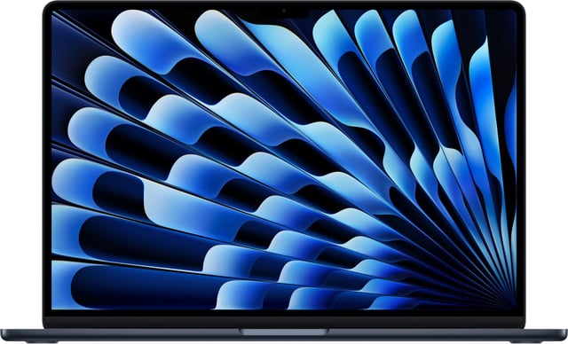 Apple 2026 MacBook Air 15-inch Laptop with M5 chip: Built for AI, 15.3-inch Liquid Retina Display, 16GB Unified Memory, 512GB SSD, 12MP Center Stage Camera, Touch ID, Wi-Fi 7; Midnight - product photo 4 of 5