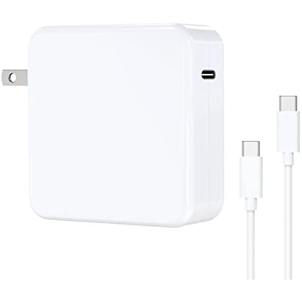 JEIBAO 100W USB C Fast Charger Compatible with Mac Book Pro 16/15/14/13 Inch, Mac Book Air 13 Inch, iPad Pro 2021/2020/2019/2018 Power Adapter for All USB-C Laptops and Phones - product photo 4 of 5