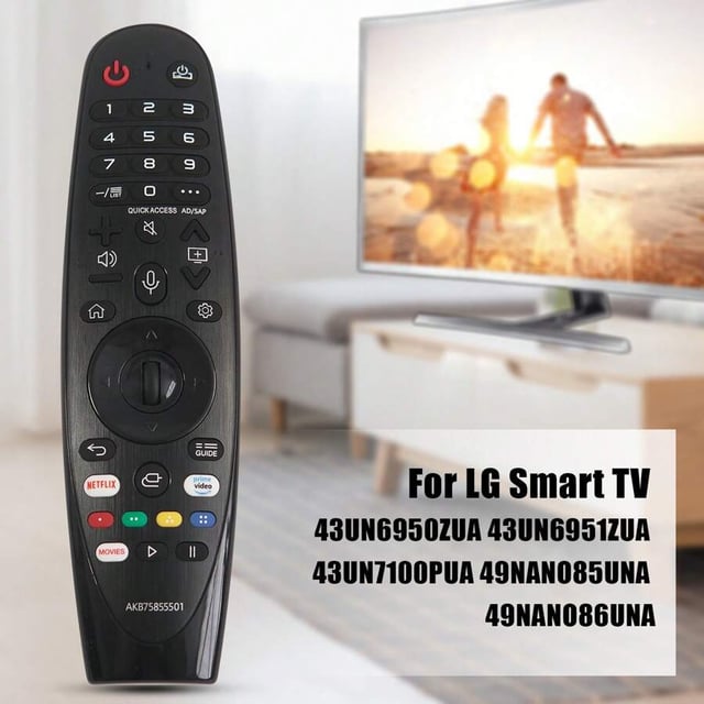 AN-MR24gn-Magic-for-LG-Smart-TV-Voice-Remote-Control-Replacement Universal Compatible with LG OLED Webos Thinq Nano Cell Service TVs for AKB75855501 MR23gn MR22gn MR21ga MR20ga - product photo 3 of 4