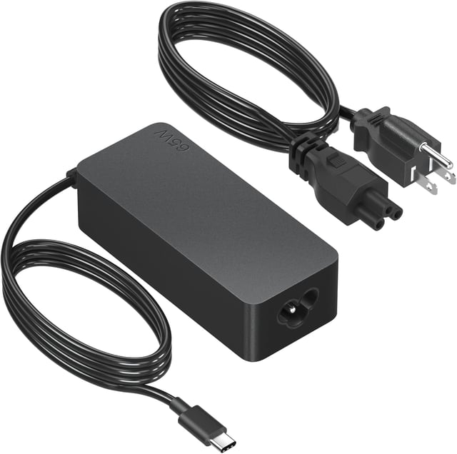 Ruilezyo Universal 65W USB C Laptop Charger Compatible with Lenovo Dell HP Samsung Asus Acer USB Type C Power Adapter,Replacement for Chromebook Laptop Thinkpad Yoga Latitude XPS - product photo 2 of 5