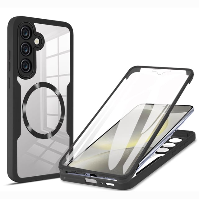 toushion 3 in 1 for iPhone Air Case Clear,Fits MagSafe, Not Yellowing, Screen Protector*1 Camera Lens Protector*1, Military-Grade Protection for Phone Cover 6.5 inch - product photo 4 of 5