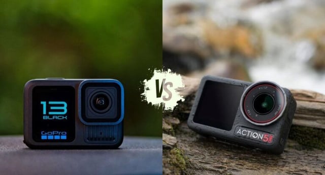 GoPro vs DJI Action Camera - product photo 3 of 5