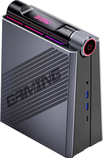 KAMRUI Pinova P2 Mini Gaming pc, Core i5-12600H (12C/16T, 4.5GHz), 16GB DDR4 512GB SSD Mini PC, 18MB Smart Cache, 4K Triple Display(DP+HDMI+USB-C)/WiFi6/BT5.2 Mini Computers for Home/Office/Business - product photo 3 of 5