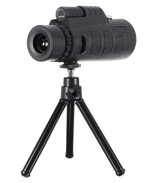 12x56 Monoculars for Adults High Powered, HD BAK4 FMC Monocular Telescope with Smartphone Adapter & Tripod, Portable Lightweight Monocular Scope for Bird Watching, Stargazing, Concerts & Sports Events - product photo 3 of 5