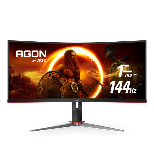 AOC 24G51F 24 inch Gaming Monitor 1920x1080 144Hz, IPS Panel, Console Gaming Ready, Full HD, 3-Sided Frameless, 1x HDMI 2.0, 1x Display Port, 3-Year Zero-Bright-Dot - product photo 4 of 5