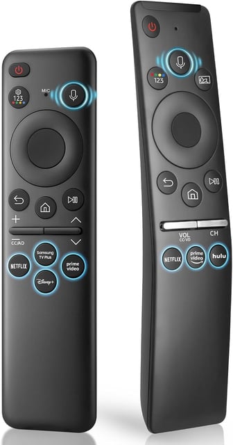 Rechargeable Voice Remote for Samsung-TV-Remote-Control-Replacement Compatible with Samsung Smart Frame Curved QLED TVs - product photo 2 of 5