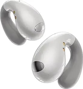 Boytond Ultra Open Ear Earbuds - Comfortable Clip-On Bone Conduction Earbuds, Over-The-Ear Open Headphones with Waterproof Build for Running, Gym Workouts, and Outdoor Sports, Onyx Black - product photo 3 of 5