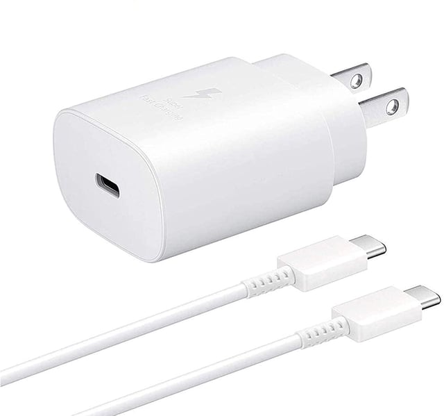Type C Charger, 25W USB C Wall Charger Super Fast Charging & 6.6FT USB C to C Charger Cable for Samsung Galaxy S26/S25/S24/S24Ultra/S24+/S23/S23Ultra/S23+/S22/S22Ultra/S22+/S21/S21Ultra/S20/Note 20 - product photo 5 of 5