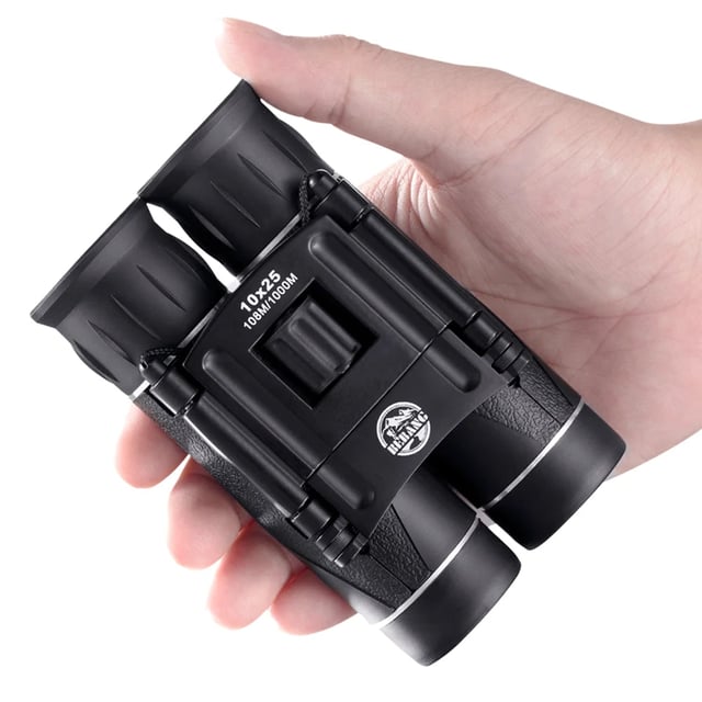 Anourney 8x21 Mini Compact Pocket Binoculars, Lightweight Foldable Easy Focus Small Binoculars for Adults Kids Bird Watching,Opera Concert, Travel, Hiking, Outdoor Scenery, Football Game - product photo 2 of 5